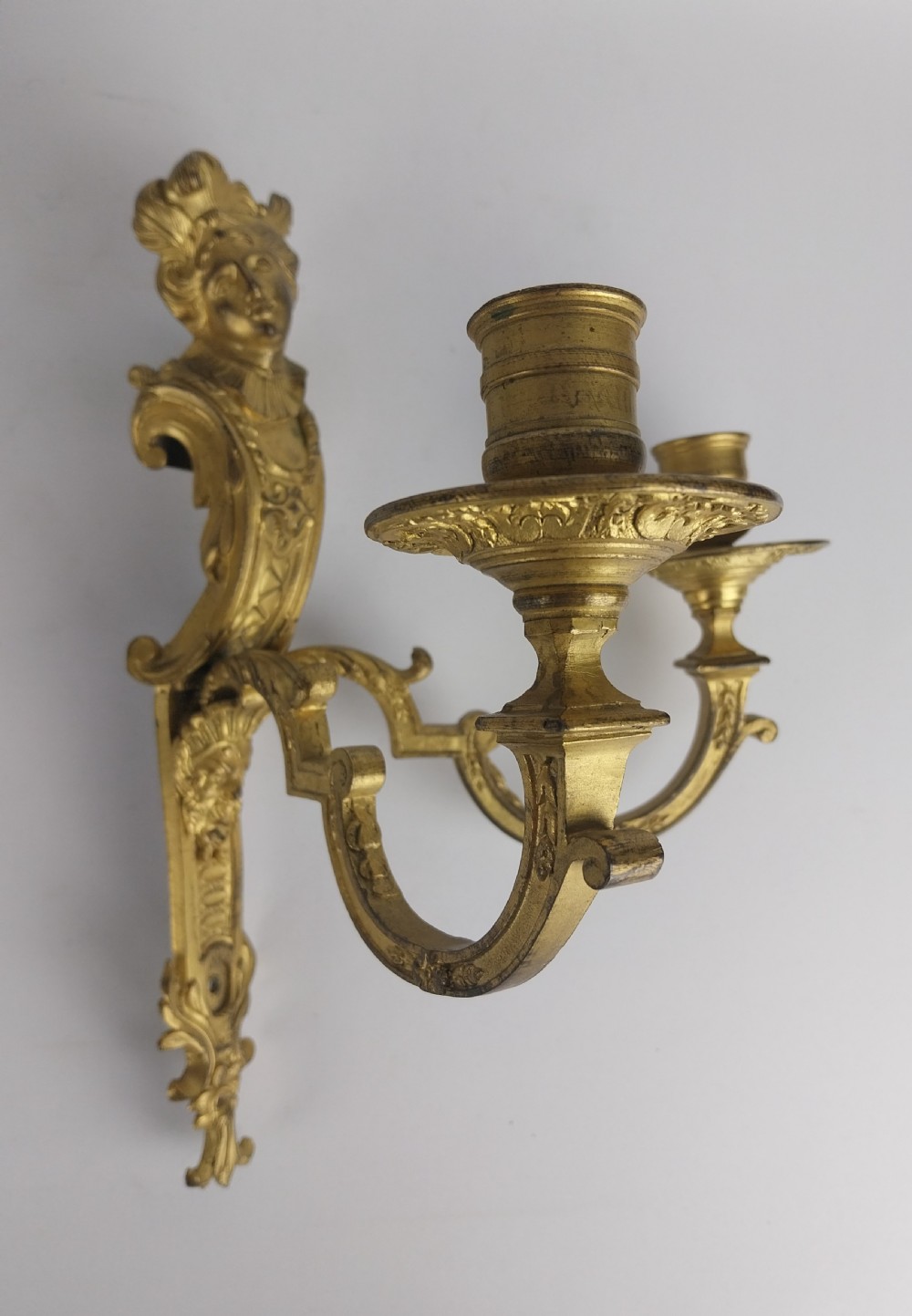 Pair of Gilt Bronze Wall Sconces View VI