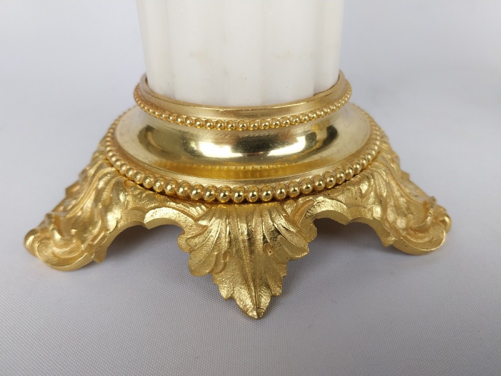 Pair of Gilt Bronze Cherub Candlesticks View VI