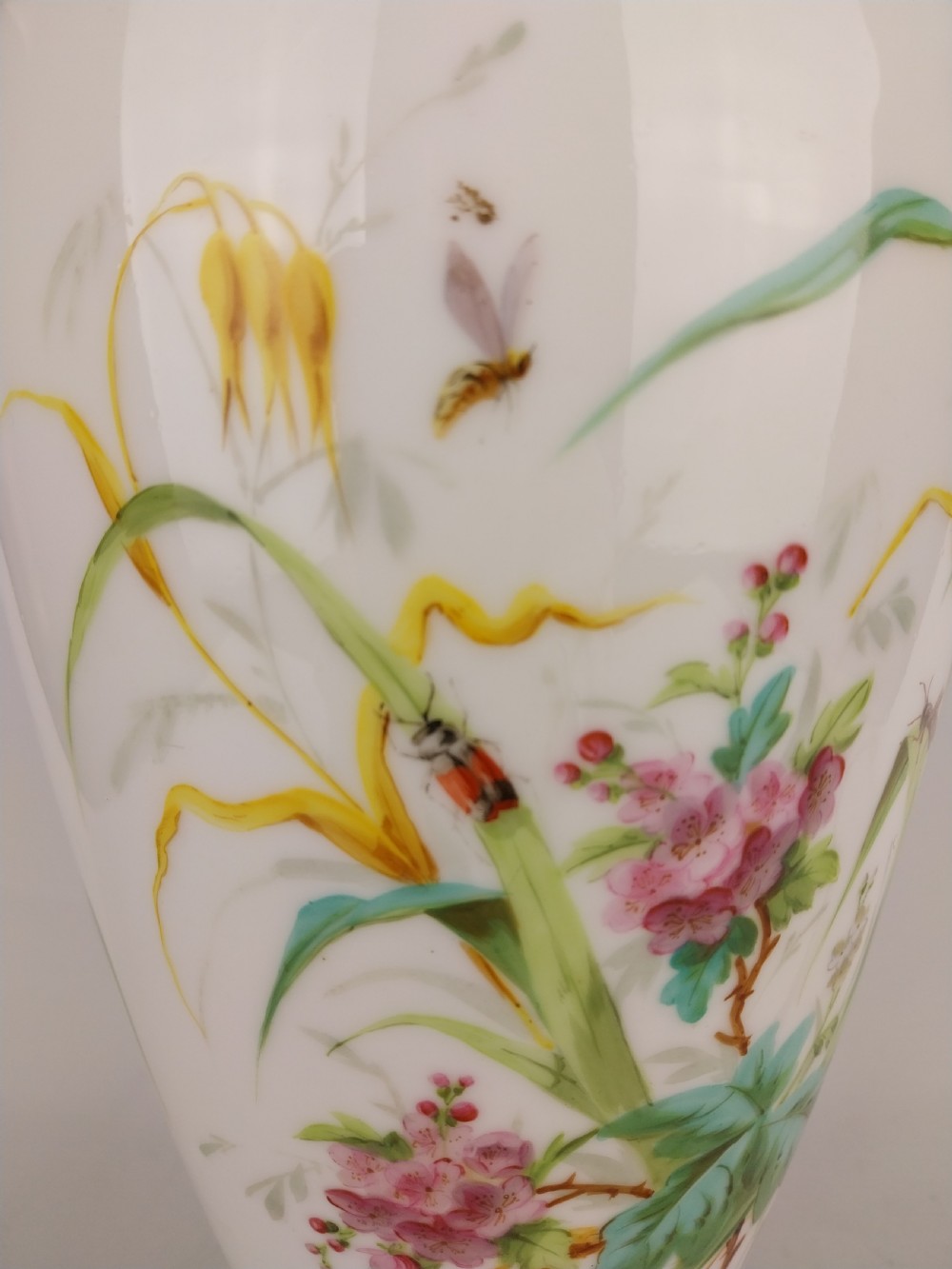 Victorian Porcelain Table Lamp  View VII