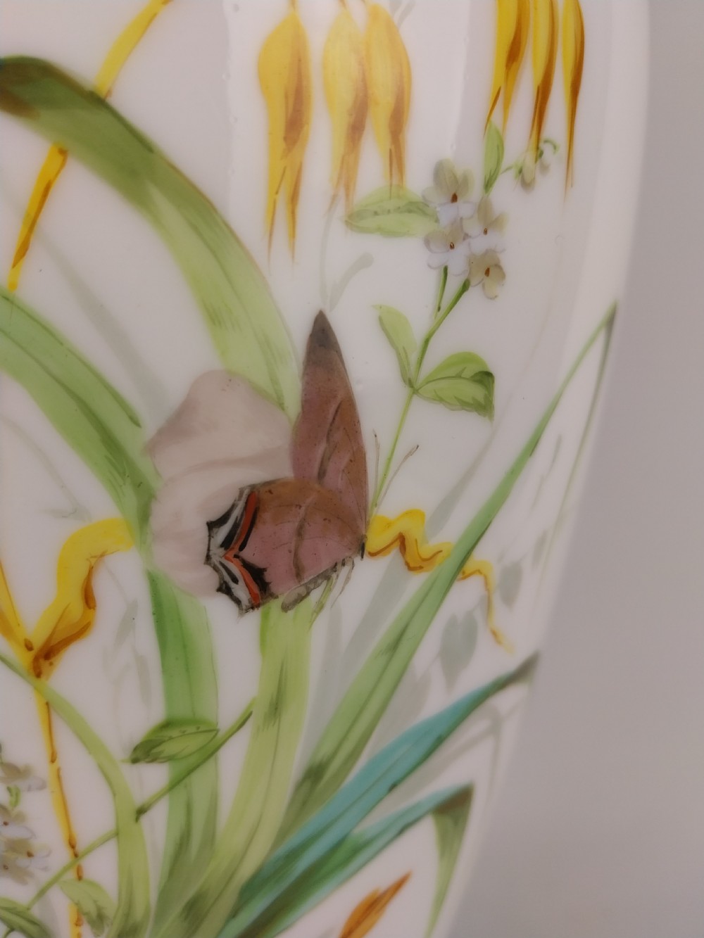 Victorian Porcelain Table Lamp  View VIII