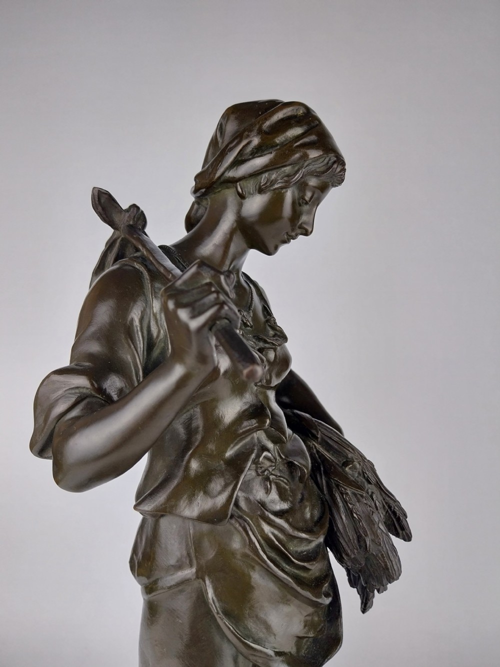 19th Century French Bronze E Aizelin Eugène Antoine (1821 1902) View VIII