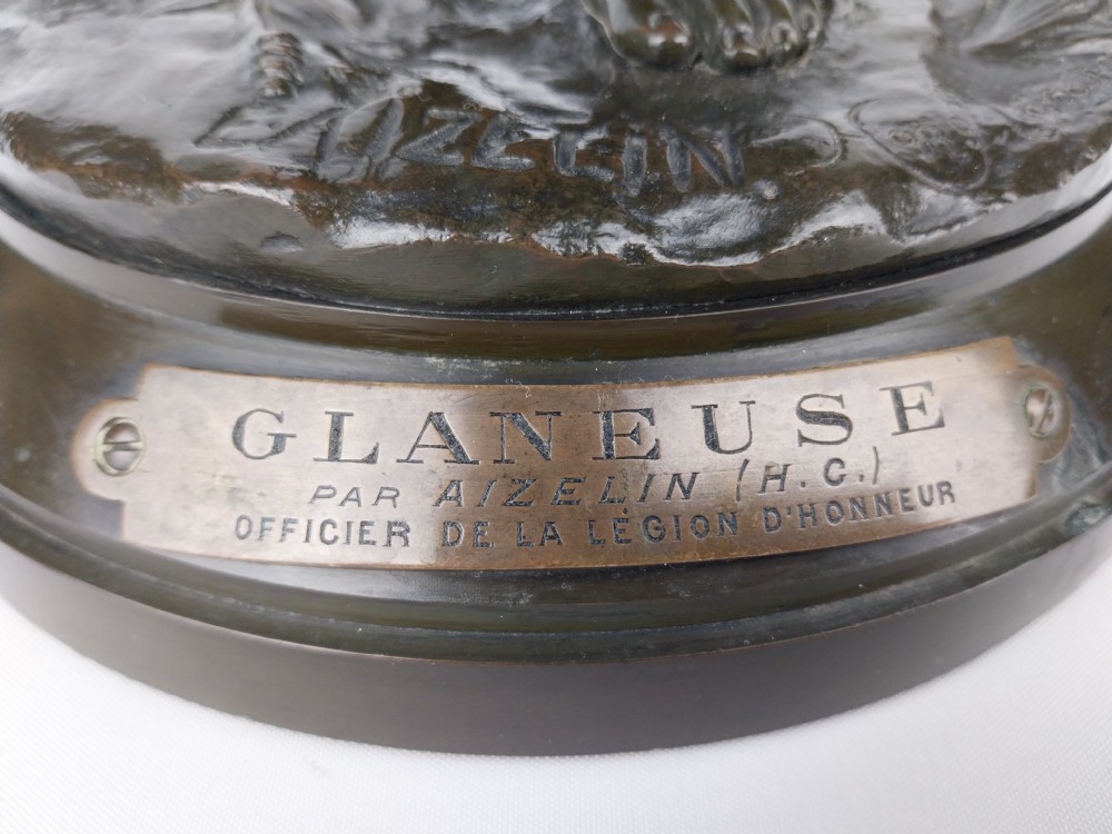 19th Century French Bronze E Aizelin Eugène Antoine (1821 1902) View XI