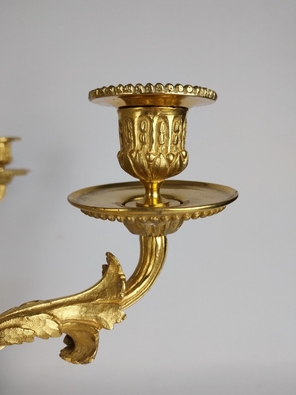 Pair of Gilt Bronze Candelabra  View XII