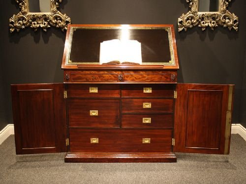 fig 1. Quality Antique Architects Plan Chest