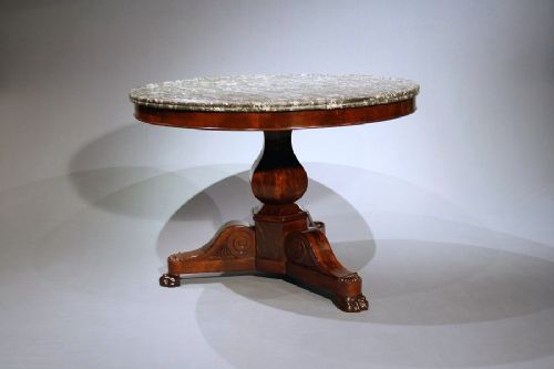 Antique Marble Gueridon Table Circa 1820