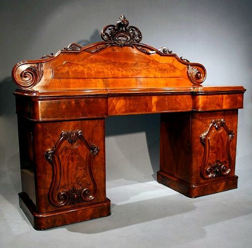Antique Mahogany Sideboard Victorian