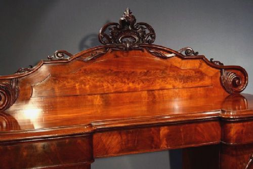 fig 4. Antique Mahogany Sideboard Victorian
