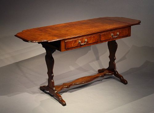 fig 2. Antique walnut sofa table