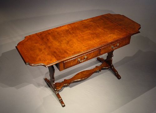 fig 4. Antique walnut sofa table