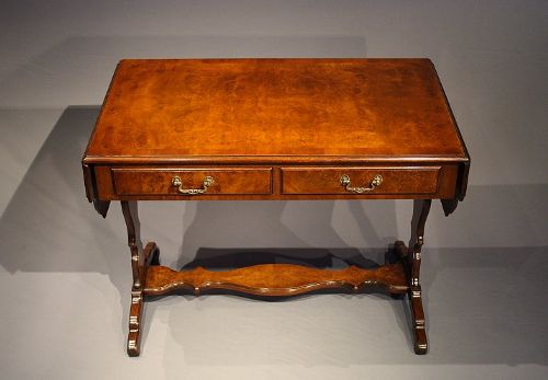 fig 7. Antique walnut sofa table