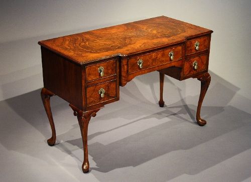 fig 3. Antique Burr Walnut Lowboy