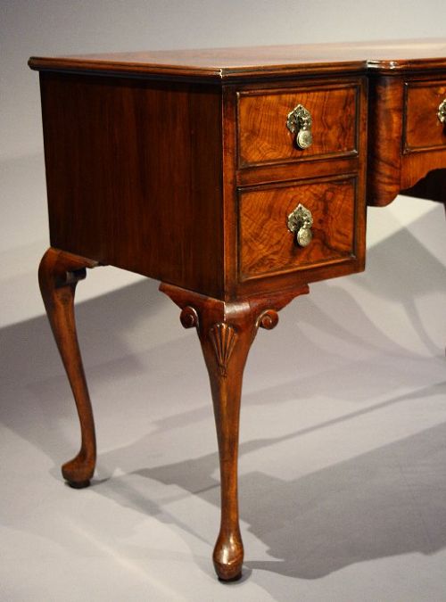 fig 6. Antique Burr Walnut Lowboy