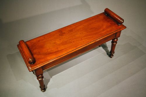 fig 2. Victorian Mahogany Window Seat