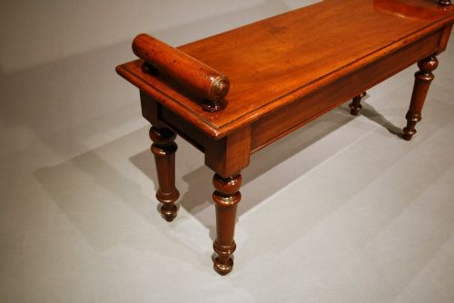 fig 3. Victorian Mahogany Window Seat
