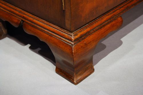 fig 6. Walnut and Herringbone Inlaid Bookcase circa 1900's