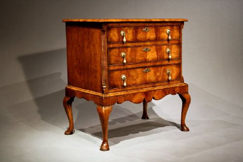 fig 2. Quality Walnut Chest of Drawers circa 1900's