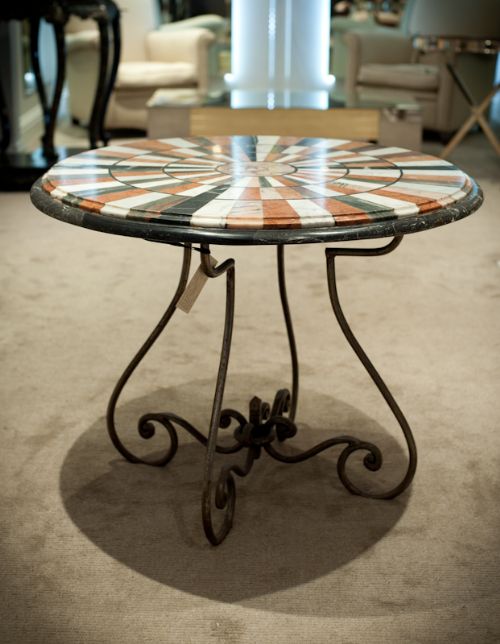 1920'S Specimen Marble Table