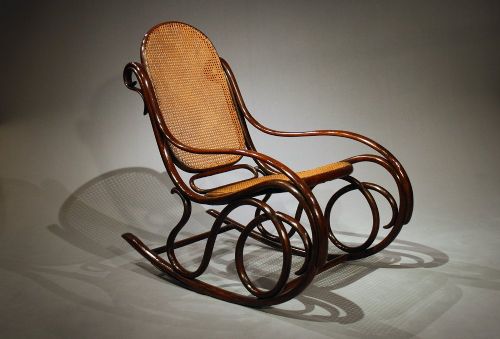 fig 1. Thonet Bentwood Rocking Chair circa 1880