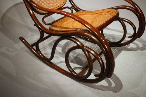 fig 3. Thonet Bentwood Rocking Chair circa 1880