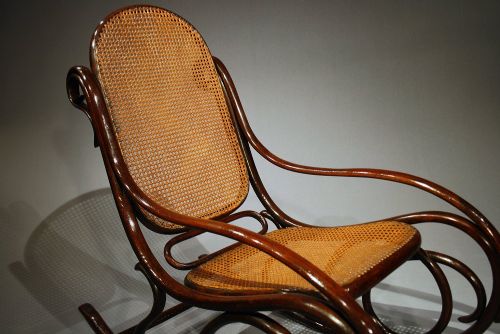 fig 4. Thonet Bentwood Rocking Chair circa 1880