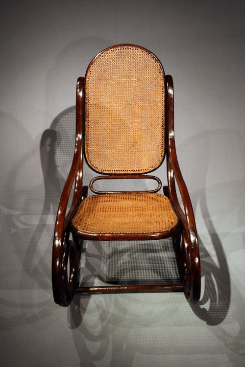fig 7. Thonet Bentwood Rocking Chair circa 1880