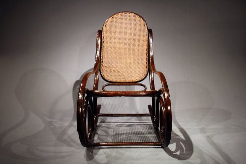 fig 8. Thonet Bentwood Rocking Chair circa 1880