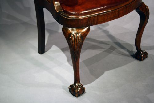fig 2. Handsome Antique Walnut Armchair