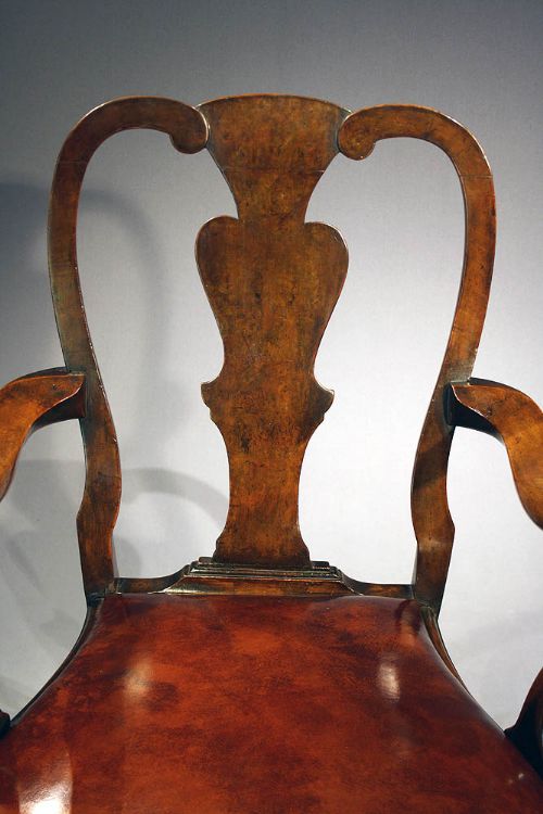 fig 8. Handsome Antique Walnut Armchair