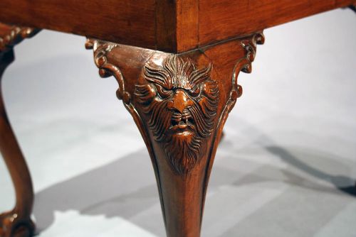 fig 5. Antique Walnut Georgian Style Stool