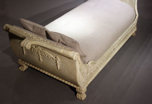 fig 2. A Rare late 19th C Painted Daybed