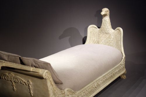 fig 4. A Rare late 19th C Painted Daybed