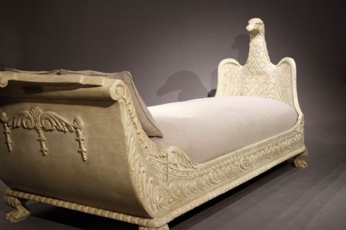 fig 5. A Rare late 19th C Painted Daybed