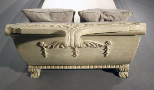 fig 10. A Rare late 19th C Painted Daybed