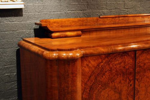 fig 6. An imposing Art Deco walnut sideboard