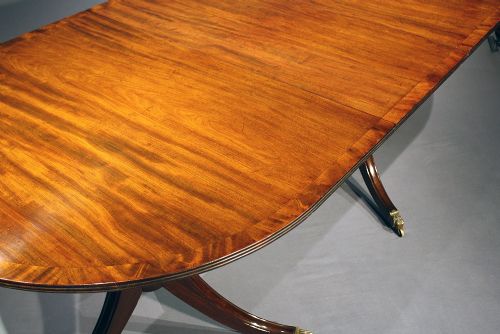 fig 4. Fine Quality Mahogany Dining Table 1900's