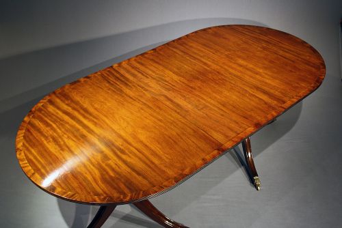 fig 8. Fine Quality Mahogany Dining Table 1900's