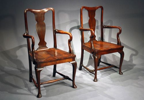 A Quality Pair of Armchairs 1900'S