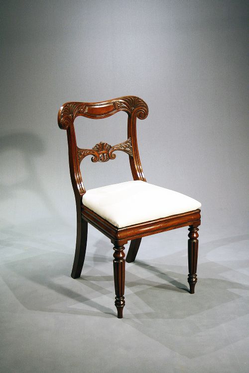 fig 5. A Set of Four William IV Dining Chairs