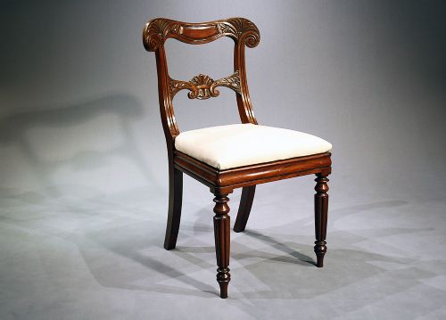 fig 6. A Set of Four William IV Dining Chairs