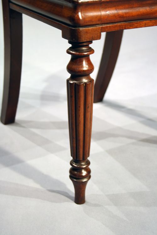 fig 7. A Set of Four William IV Dining Chairs