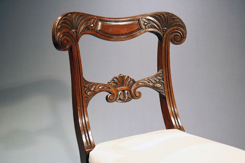 fig 8. A Set of Four William IV Dining Chairs