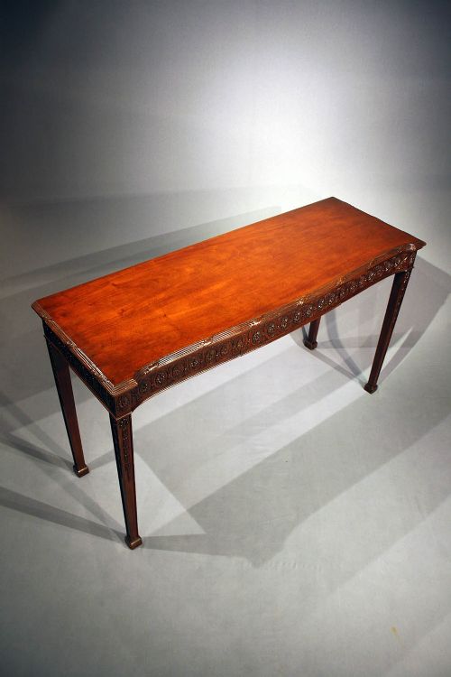 fig 2. A Edwardian Mahogany Serving table