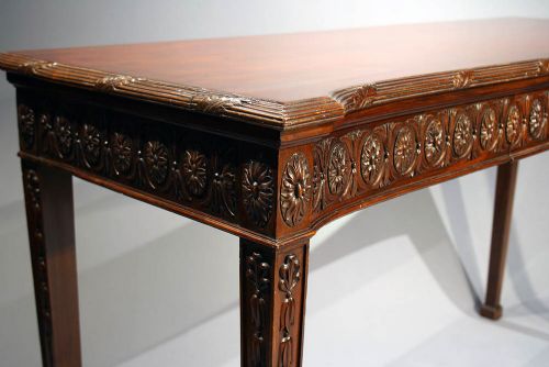 fig 3. A Edwardian Mahogany Serving table