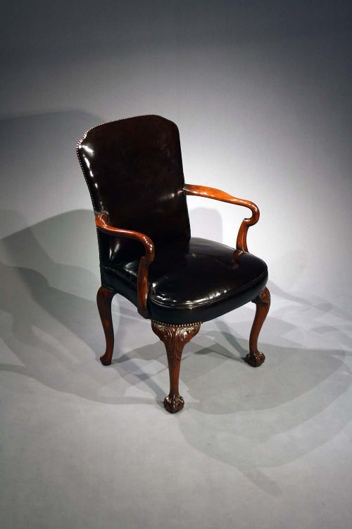 fig 6. A Pair of Antique Desk Chairs