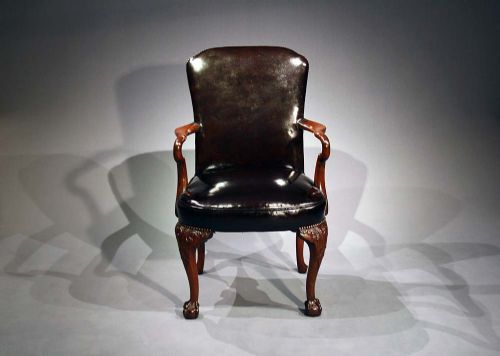 fig 7. A Pair of Antique Desk Chairs