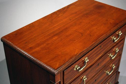 fig 4. Antique Mahogany Chest of Drawers