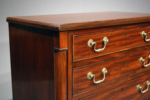 fig 6. Antique Mahogany Chest of Drawers