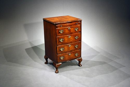 fig 1. A Quality Antique Walnut Chest Of Drawers