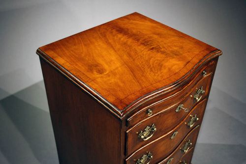fig 4. A Quality Antique Walnut Chest Of Drawers