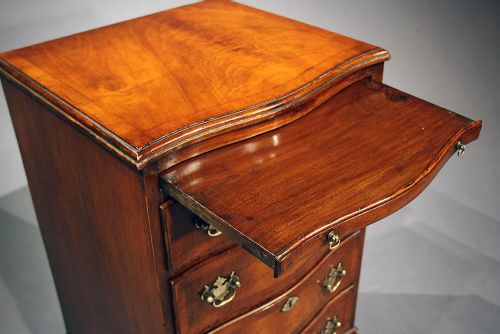 fig 5. A Quality Antique Walnut Chest Of Drawers